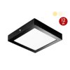 DNER DOWNLIGHT LED PANEL 12W 220V SURFACE MOUNTED SQUARE